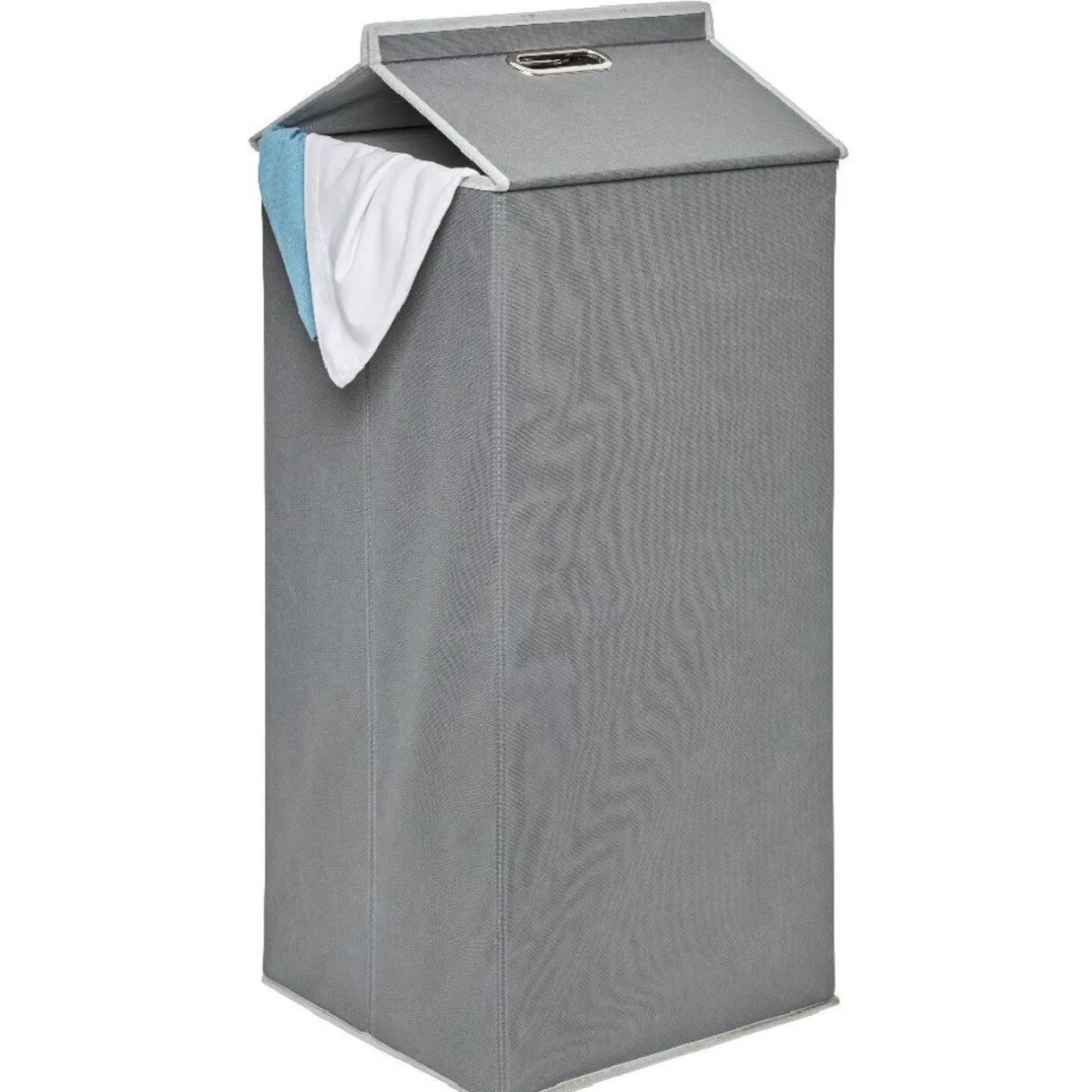 Rangement|Gifi Panière de rangement haute gris anthracite et gris clair