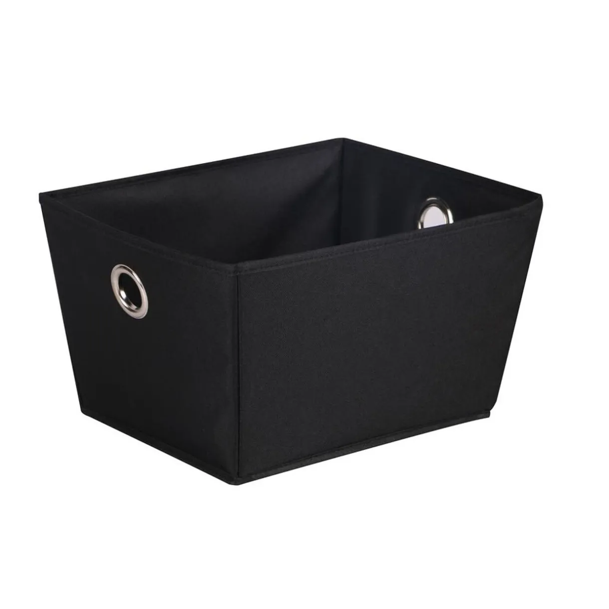 Rangement|Gifi Panière de rangement noir H19,5 cm