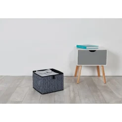 Rangement|Gifi Panière de rangement polyester x2