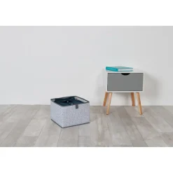 Rangement|Gifi Panière de rangement polyester x2