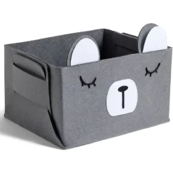 Rangement|Gifi Panière de rangement pour enfant motif animal feutrine 4 modèles