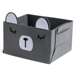 Rangement|Gifi Panière de rangement pour enfant motif animal feutrine 4 modèles