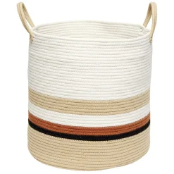 Rangement|Gifi Panière en coton Ø40 x H.40 cm