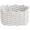 Rangement|Gifi Panière en coton effet tricot H13 cm