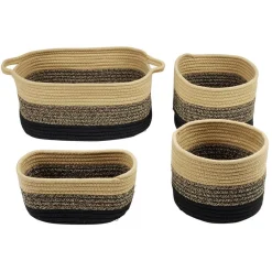 Rangement|Gifi Panière en coton x4