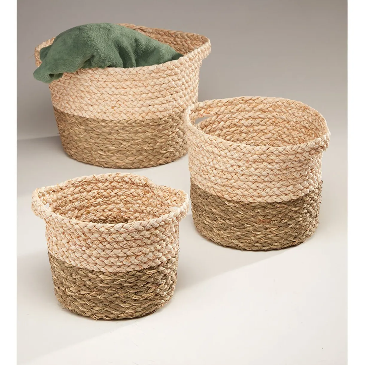 Rangement|Gifi Panière en jacinthe végétale x 3