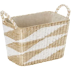 Rangement|Gifi Panière en jonc de mer 32 x 21 x H.22 cm