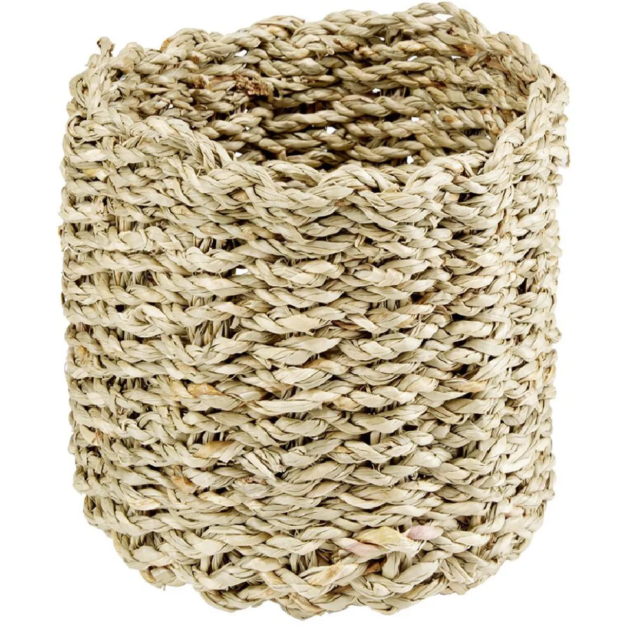 Rangement|Gifi Panière en jute tressé naturel Ø15xH10 cm