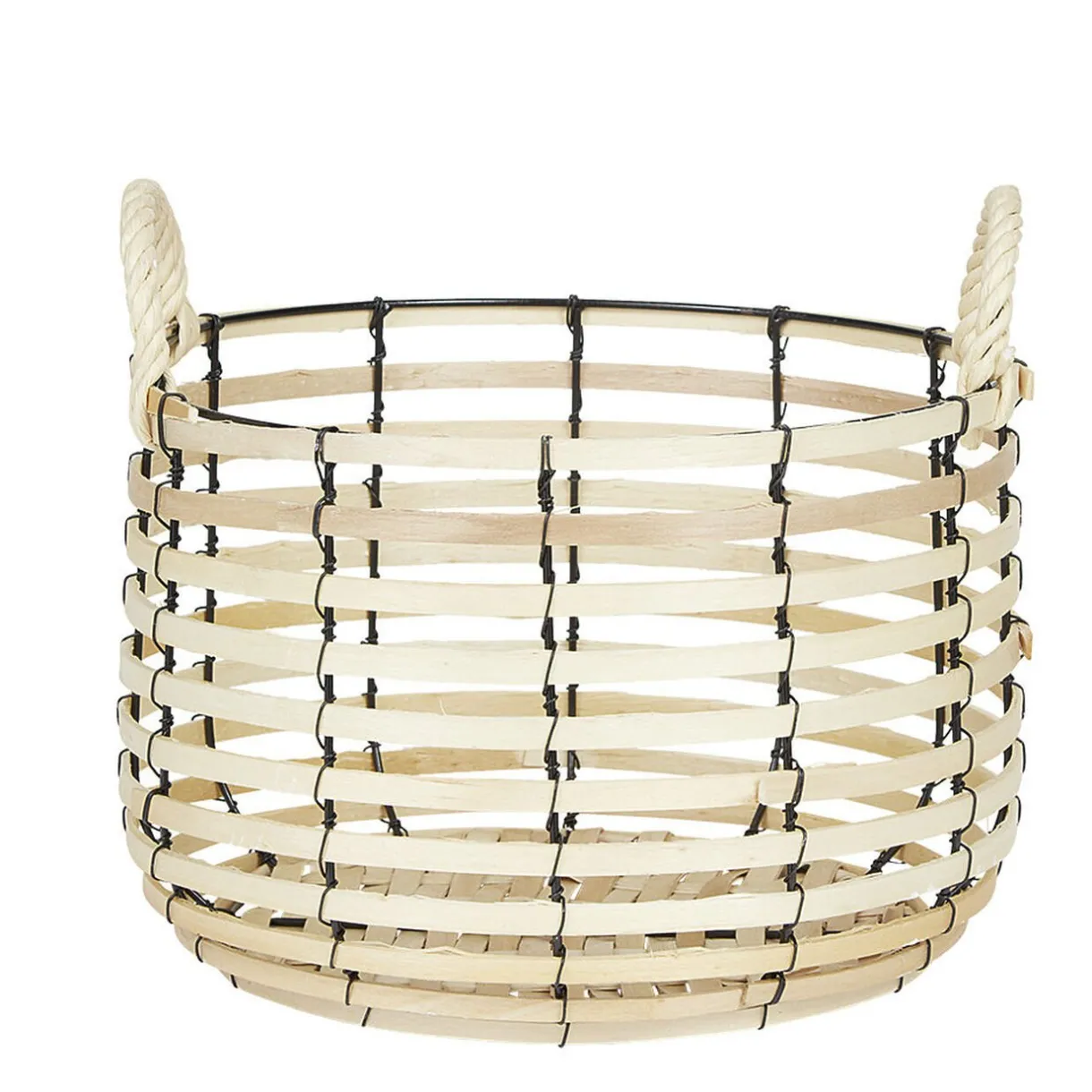 Rangement|Gifi Panière en peuplier x 2