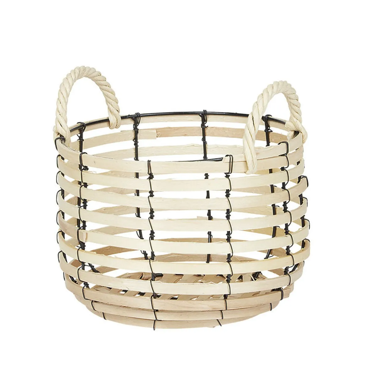 Rangement|Gifi Panière en peuplier x 2