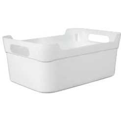 Rangement|Gifi Panière en plastique coloré