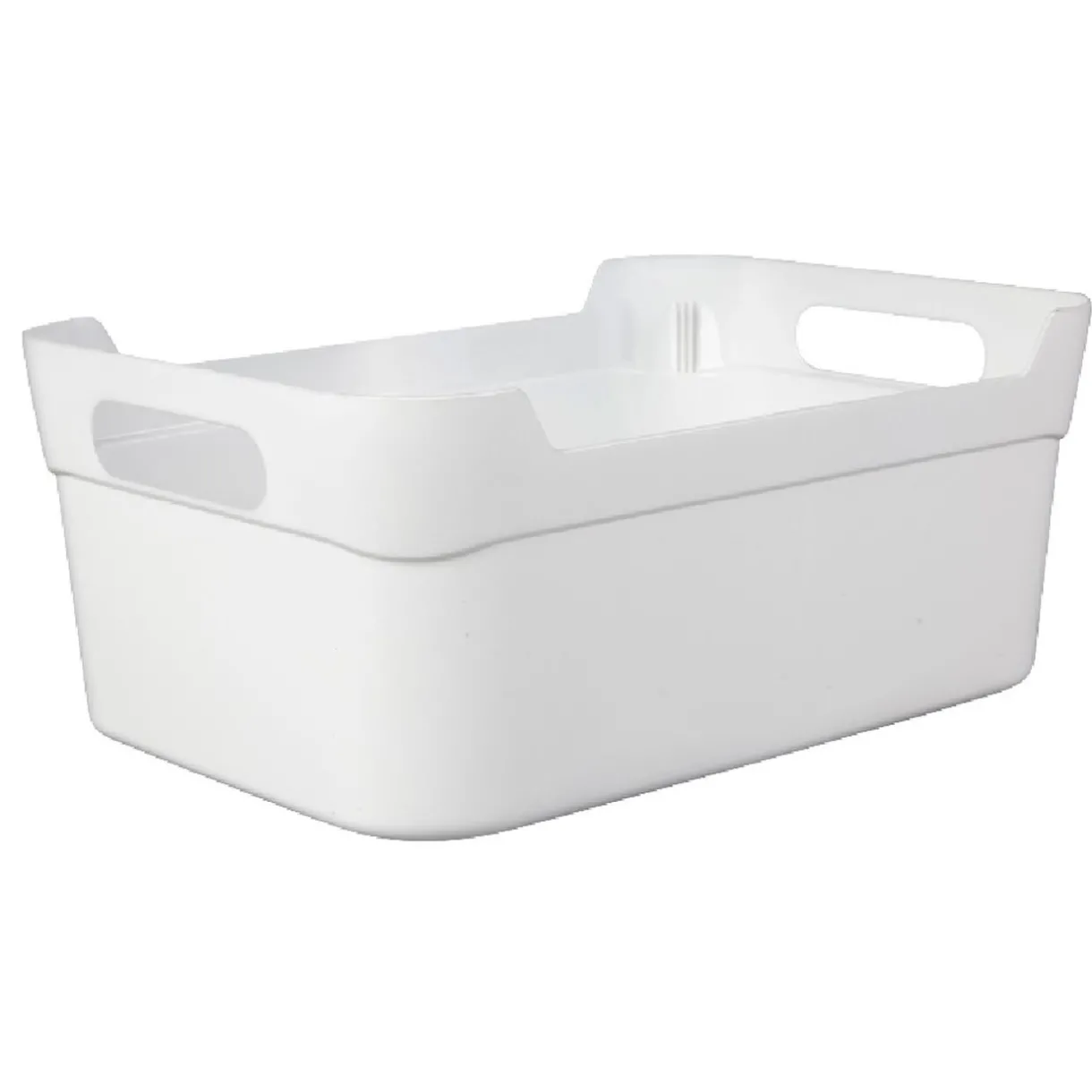 Rangement|Gifi Panière en plastique coloré