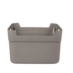 Rangement|Gifi Panière en plastique coloré