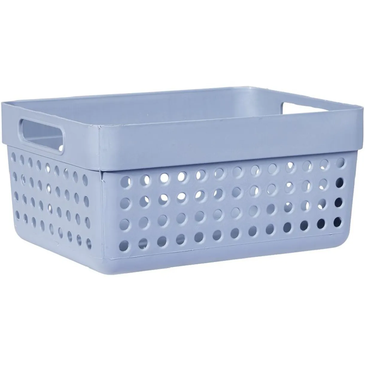 Rangement|Gifi Panière en plastique 11x15xH.7,5 cm - Lot de 2