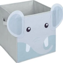 Rangement|Gifi Panière enfant éléphant 31x31x31cm