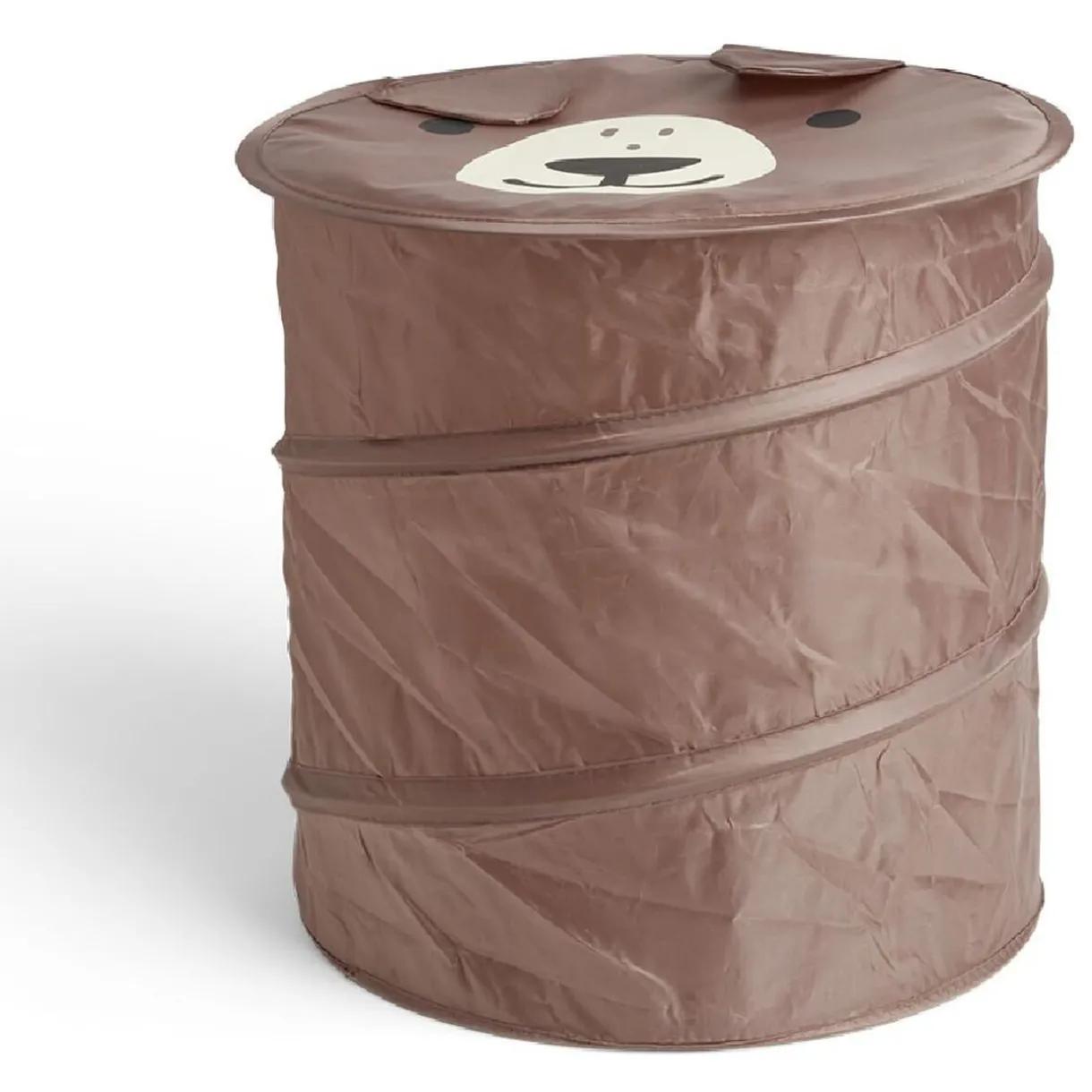 Rangement|Gifi Panière enfant pliable souple ours ou lapin 38L - Ø35xH40cm