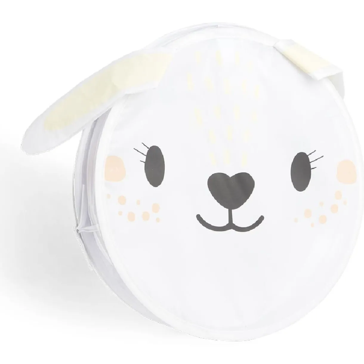 Rangement|Gifi Panière enfant pliable souple ours ou lapin 38L - Ø35xH40cm