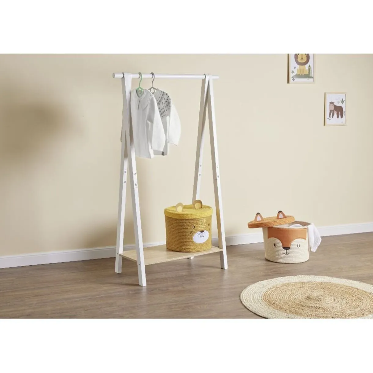 Rangement|Gifi Panière enfant renard Ø30x25.5cm