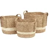 Rangement|Gifi Panière fibre de maïs petit moyen grand modèle x3