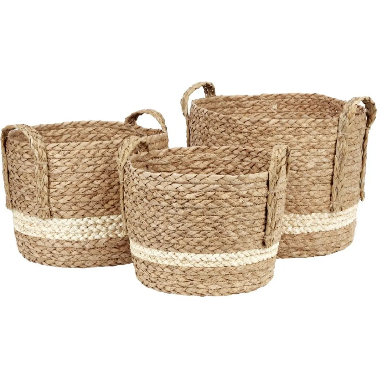 Rangement|Gifi Panière fibre de maïs petit moyen grand modèle x3