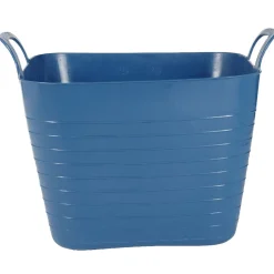 Rangement|Gifi Panière flexible 27 L bleu