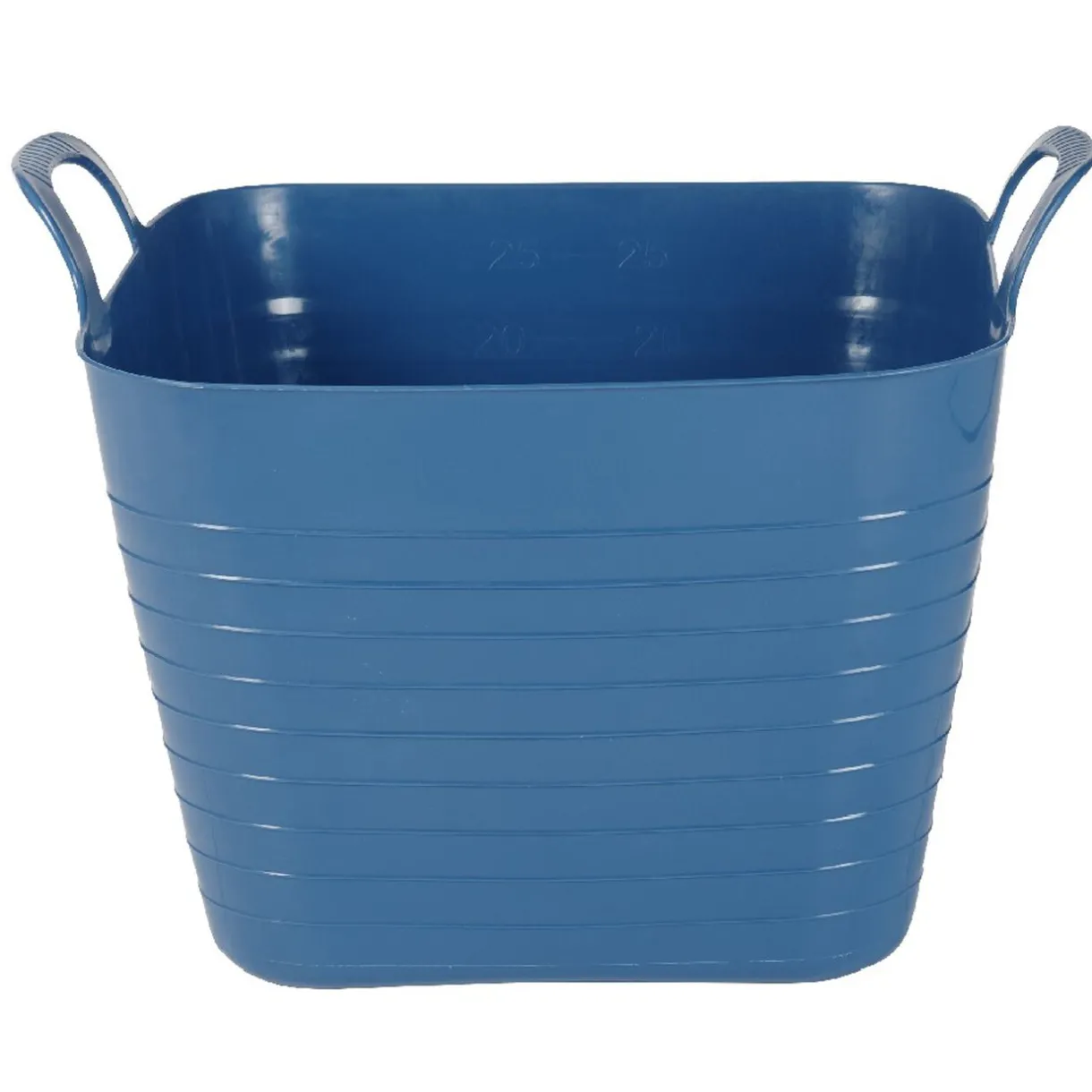 Rangement|Gifi Panière flexible 27 L bleu