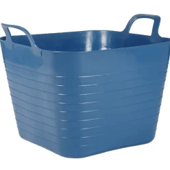 Rangement|Gifi Panière flexible 27 L bleu