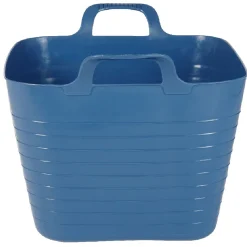 Rangement|Gifi Panière flexible 27 L bleu