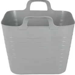 Rangement|Gifi Panière flexible 27 L grise