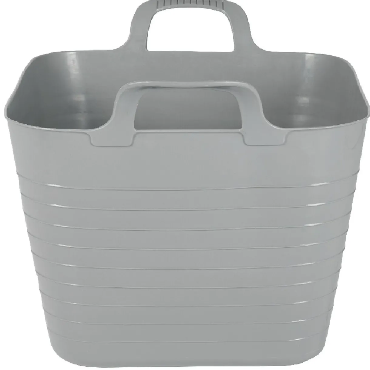 Rangement|Gifi Panière flexible 27 L grise