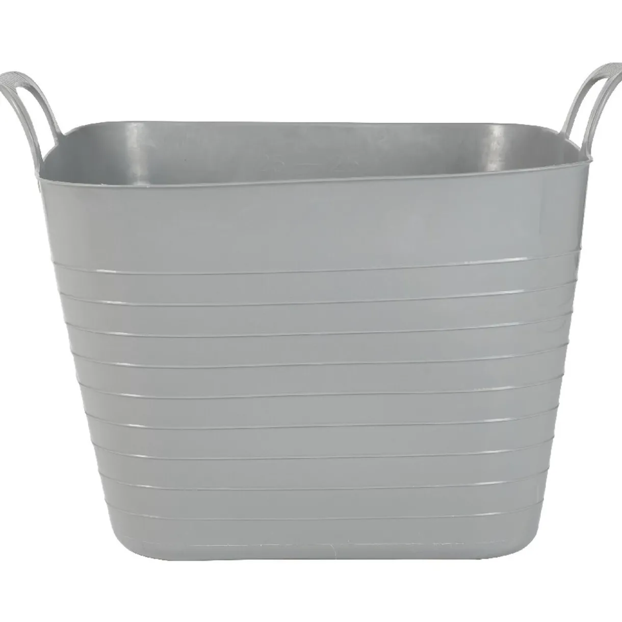 Rangement|Gifi Panière flexible 27 L grise