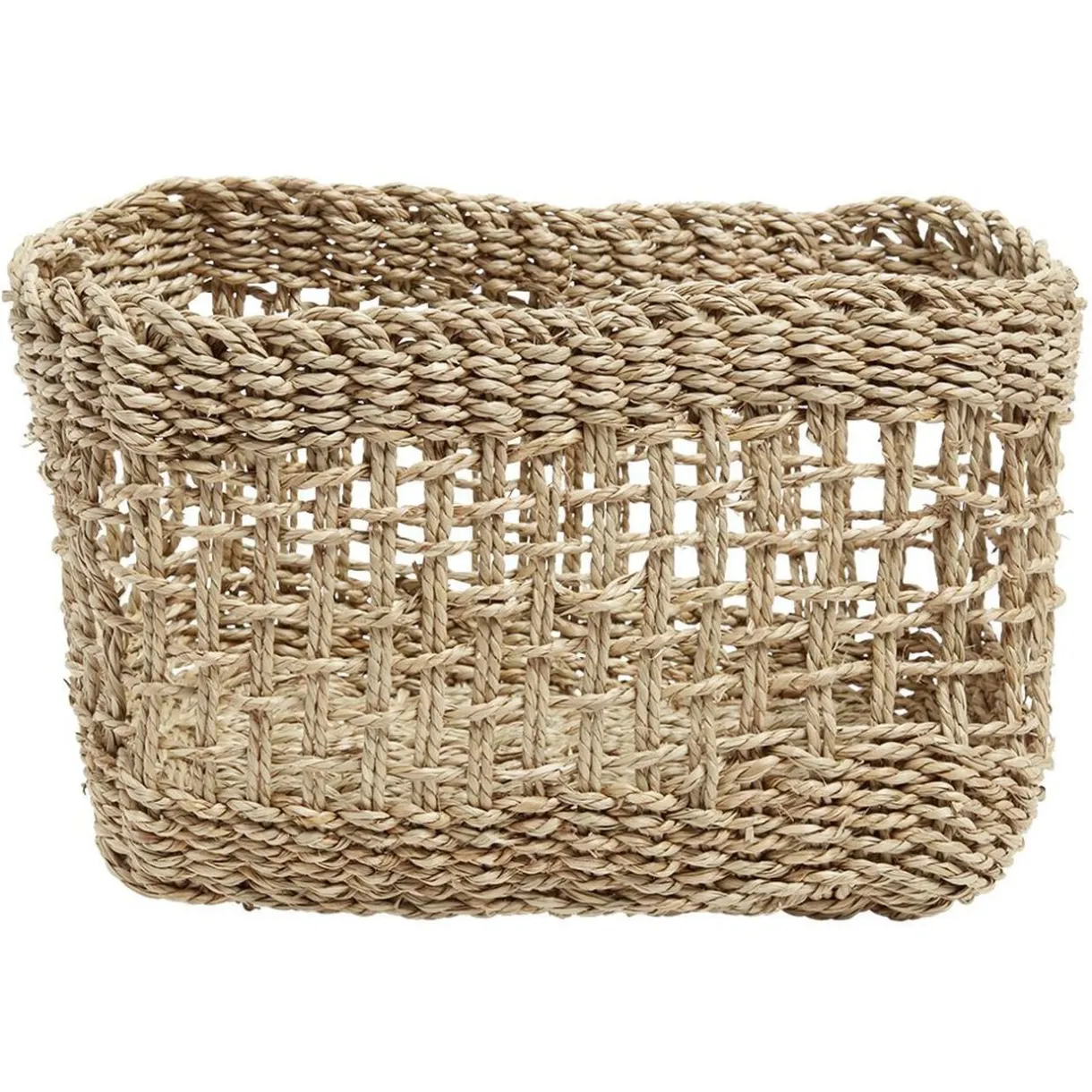 Rangement|Gifi Panière jacinthe d'eau tressée moyen modèle