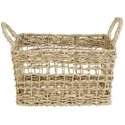 Clearance Gifi Panière jonc de mer 30x20xH15cm Sunflow