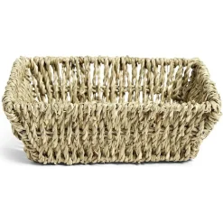Rangement|Gifi Panière jonc tressé rectangulaire Taille M