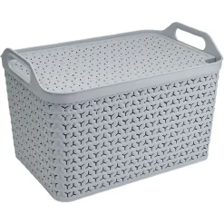 Rangement|Gifi Panière 21L gris