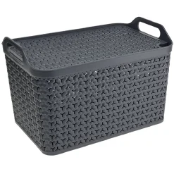 Rangement|Gifi Panière 21L noir