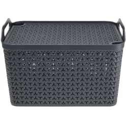 Rangement|Gifi Panière 21L noir