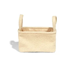 Rangement|Gifi Panière laine bouclée beige 36x26xH20cm