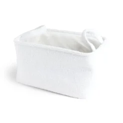 Rangement|Gifi Panière laine bouclée noire 28x18xH15cm