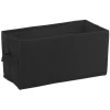 Rangement|Gifi Panière noire rectangulaire Box Cube