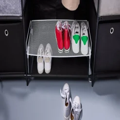 Rangement|Gifi Panière noire rectangulaire Box Cube