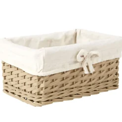 Rangement|Gifi Panière osier crème