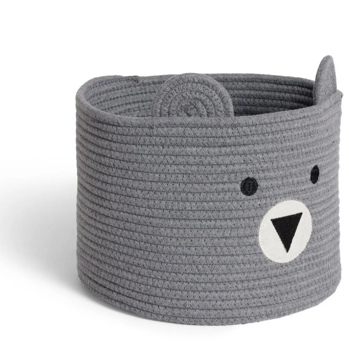 Rangement|Gifi Panière ourson gris Ø30x24cm