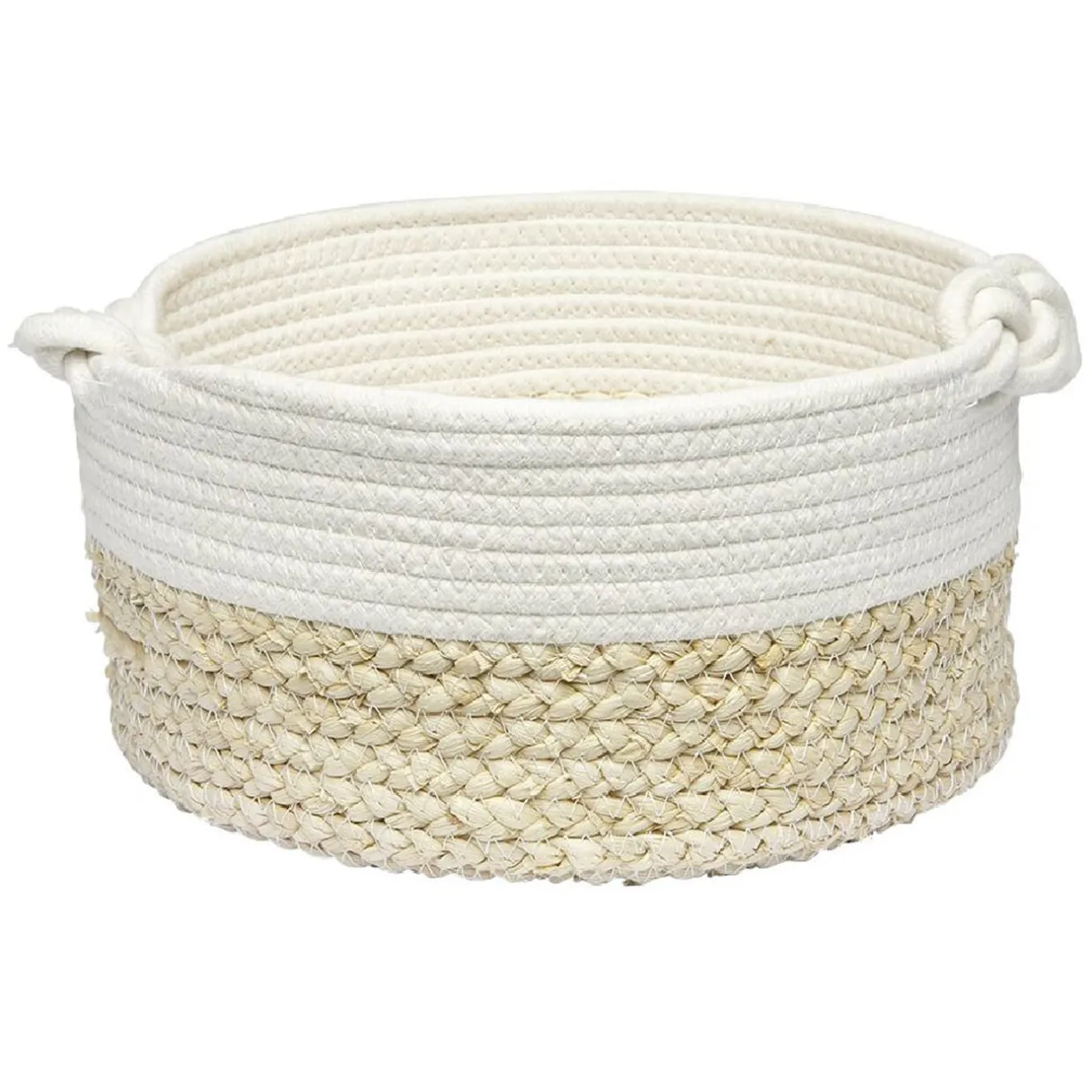 Rangement|Gifi Panière ovale blanc naturel Ø28 cm