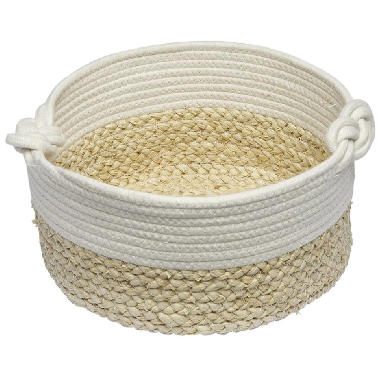 Rangement|Gifi Panière ovale blanc naturel Ø28 cm