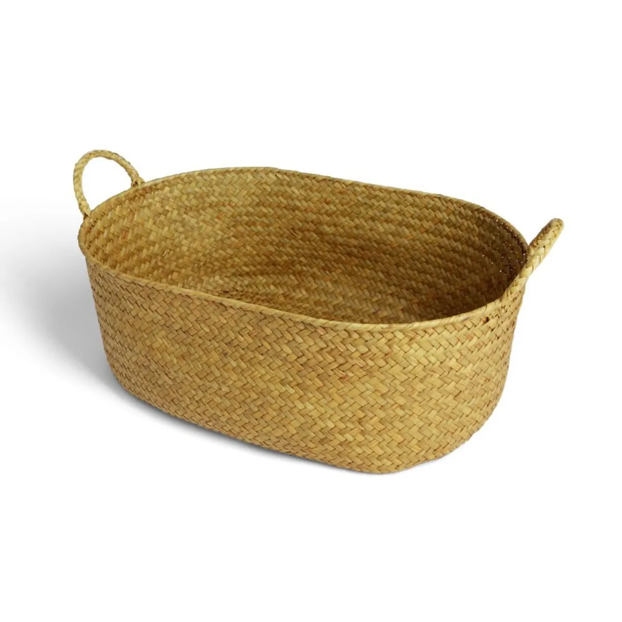 Rangement|Gifi Panière rectangulaire jonc de mer 46x17xH30cm