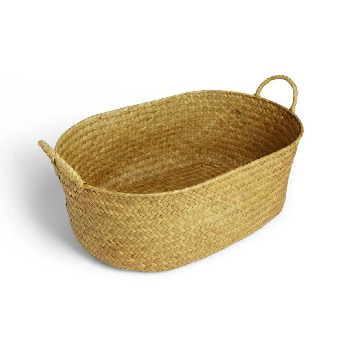 Rangement|Gifi Panière rectangulaire jonc de mer 46x17xH30cm