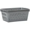 Rangement|Gifi Panière rectangulaire L.30 cm plastique x3