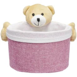 Rangement|Gifi Panière ronde avec peluche animal