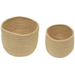 Rangement|Gifi Panière ronde en coton x2